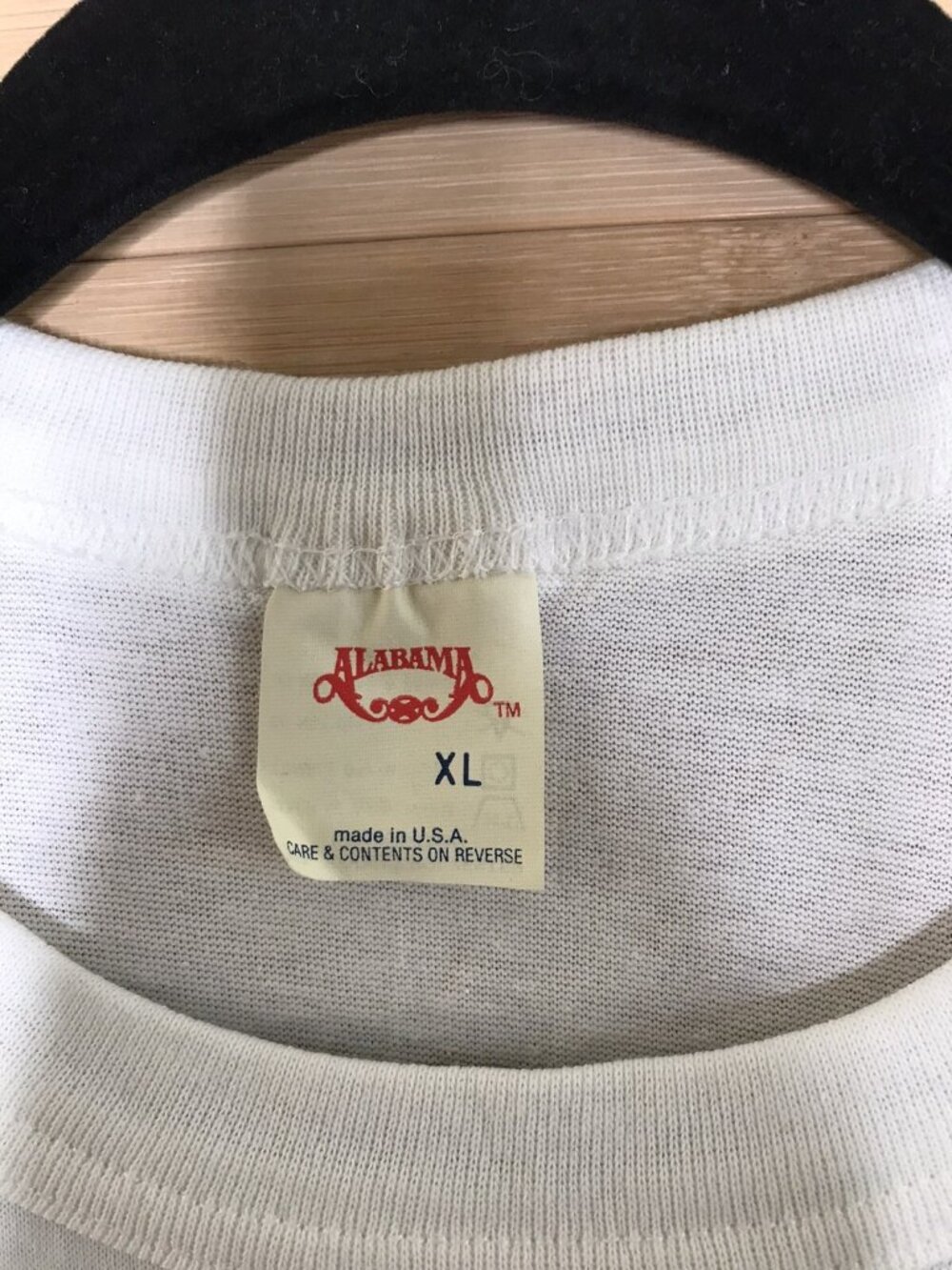 Vintage 1986 ALABAMA Country Band Single Stitch T-Shirt sz XL Made In USA unworn - Picture 8 of 9